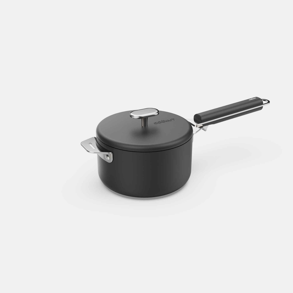 LA MERVEILLEUSE CASSEROLE INOX 16CM - GRAPHITE-01