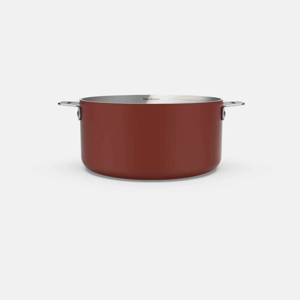 LA MERVEILLEUSE CASSEROLE INOX 20CM - PASSION.webp