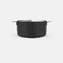 LA MERVEILLEUSE CASSEROLE INOX 20CM - GRAPHITE.webp