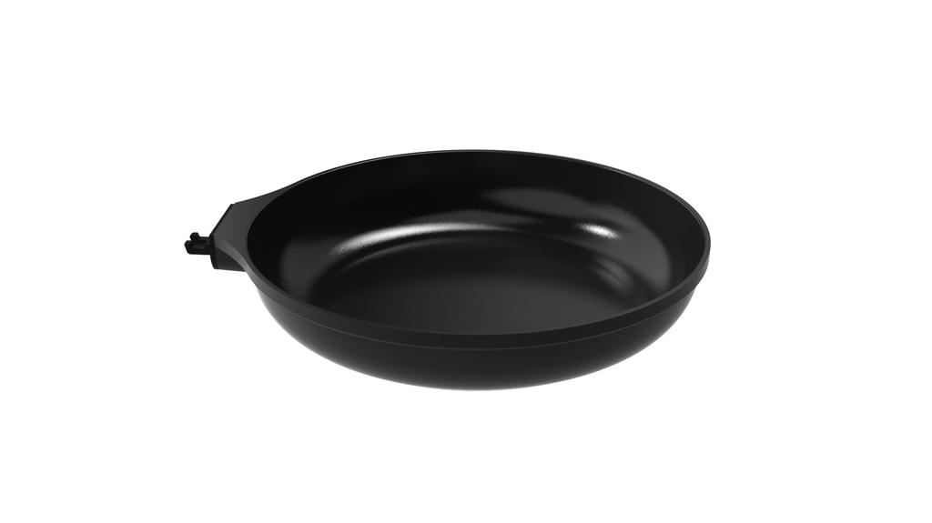 [6953-MJAP28NO] Poele Amovible 28Cm - Graphite