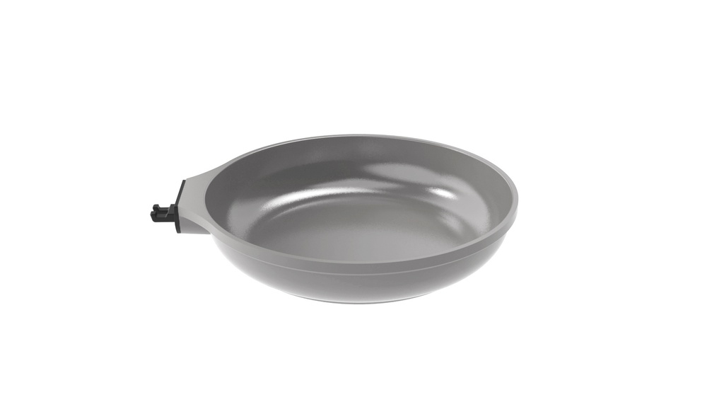 [6953-MJAP24GR] poele amovible 24cm - perle
