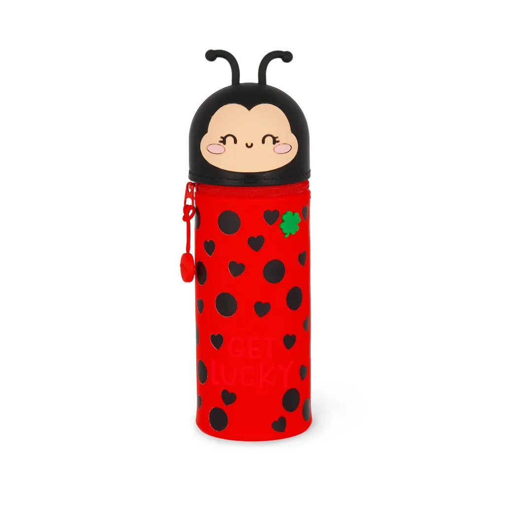 Kawaii - 2-In-1 Silicone Trousse - Coccinelle
