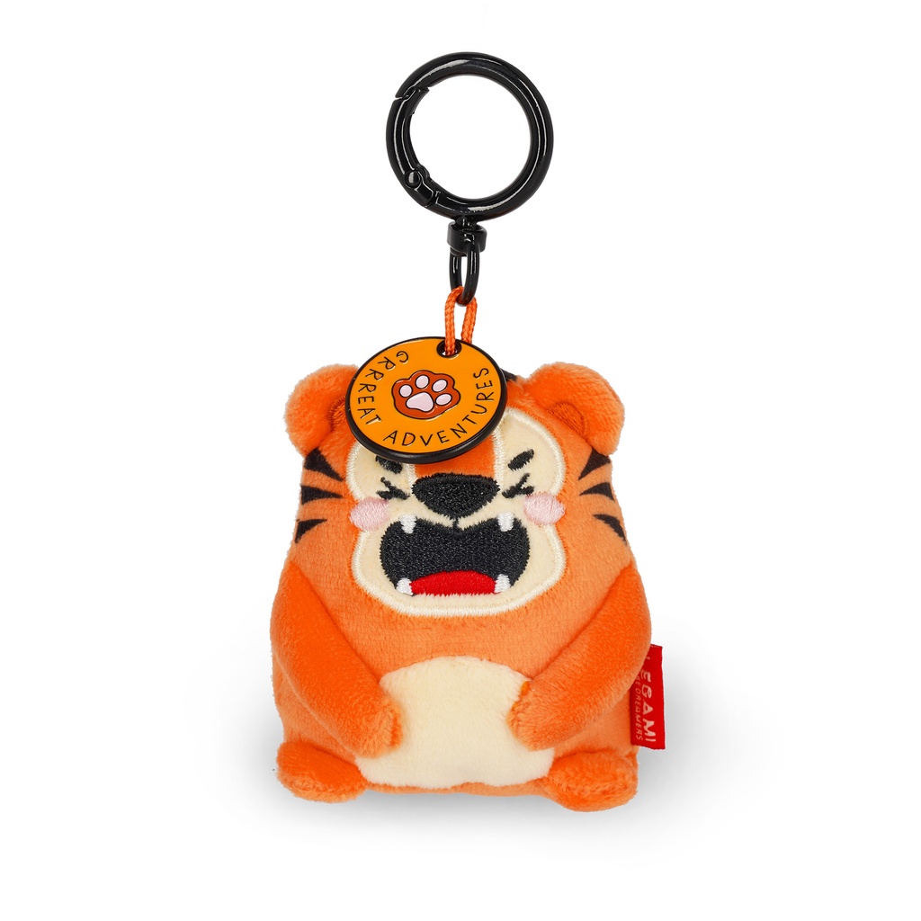 SUPER SOFT! - PLUSH KEY RING - TIGER - TINY