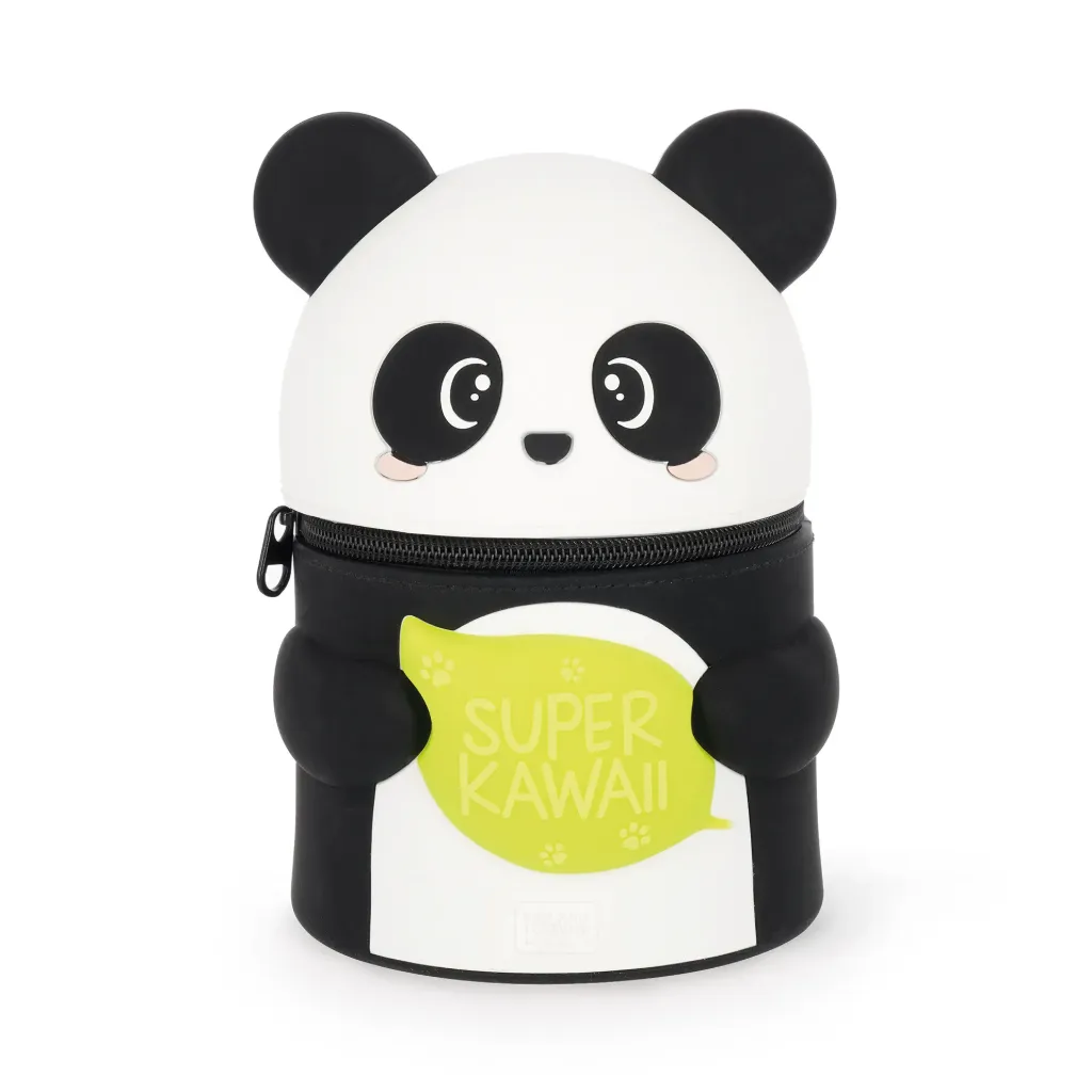 [2694-SKA0001] TROUSSE SUPER KAWAII - 2-IN-1 SILICONE TROUSSE - PANDA
