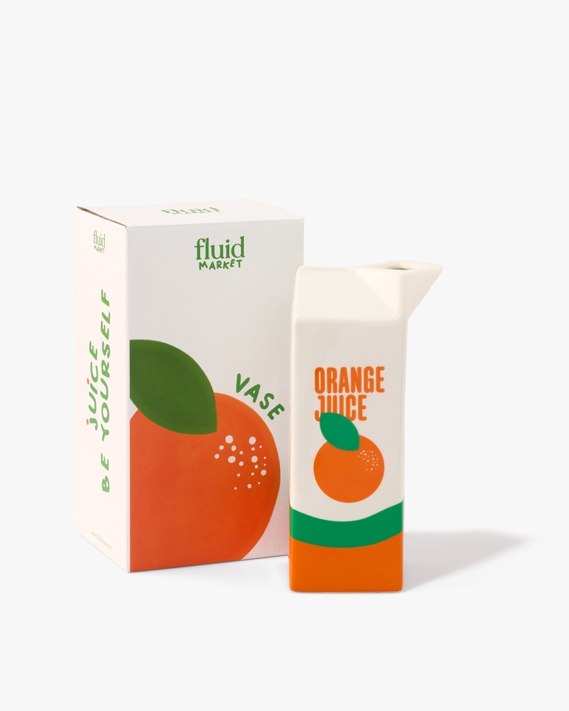 Vase Orange Juice