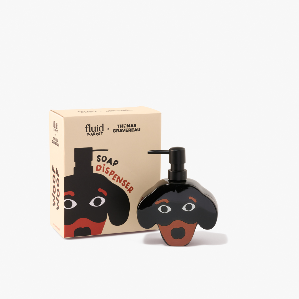 [7507-AASOAPDOG] Distributeur de savon Teckel