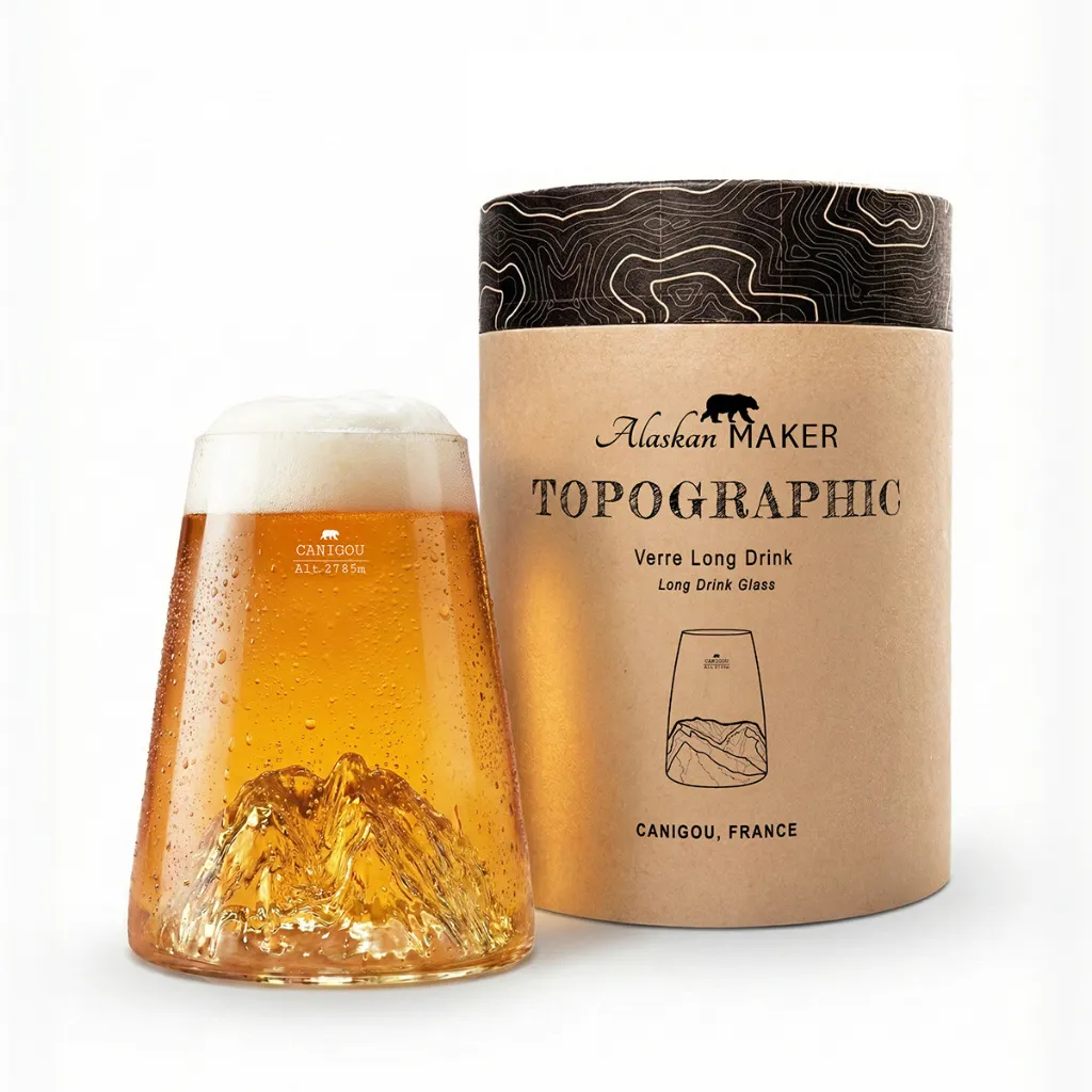 [5939-TOPO-VD-CA] Verre long drink - Canigou - Montagnes : Verre long drink - Canigou