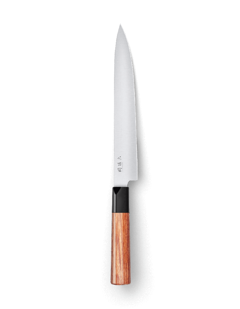 [9016-MGR-0200L-PK] Couteau À Jambon 8" (22,5 Cm) Seki Magoroku Redwood