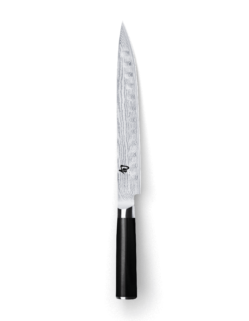 [9016-DM-0720] Couteau à jambon à lame alvéolée 9" (23,00 cm)