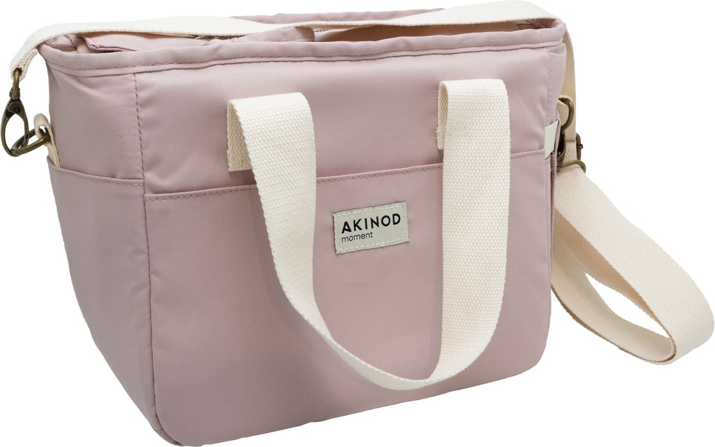 [6611-A06000004] Lunch Bag 8:17 Rose