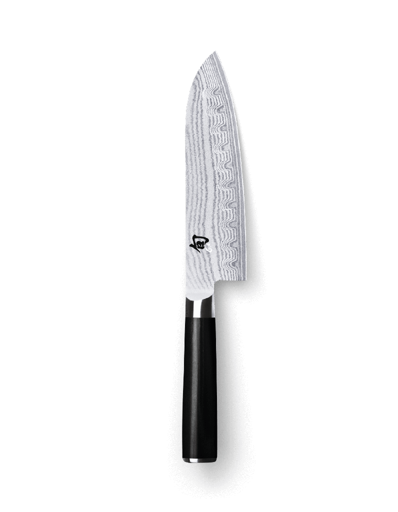 [9016-DM-0718] Santokuà lame alvéolée 7" (18,00 cm)