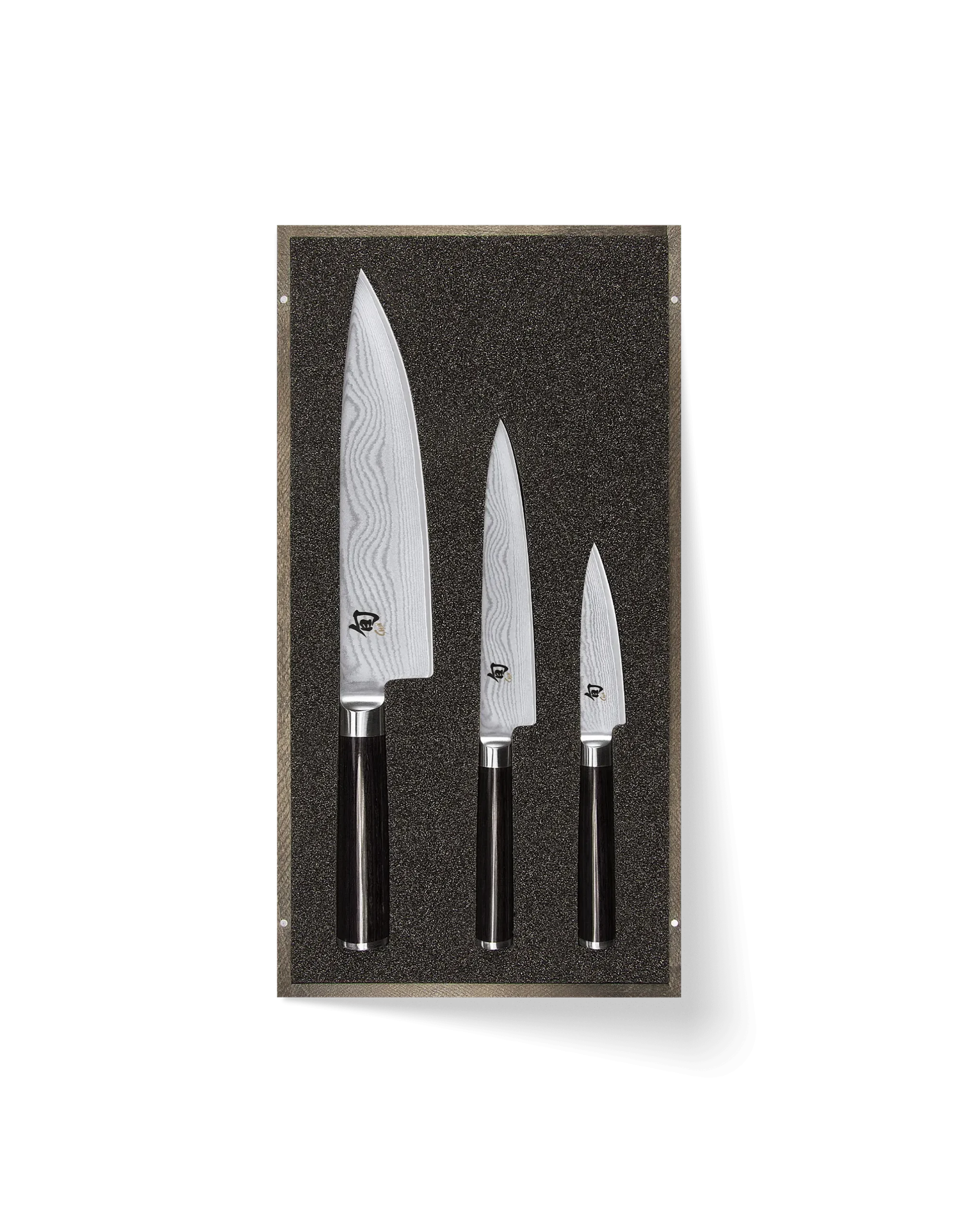 Set De Couteaux Dm-0700 + Dm-0701 + Dm-0706 Shun Classic Sets