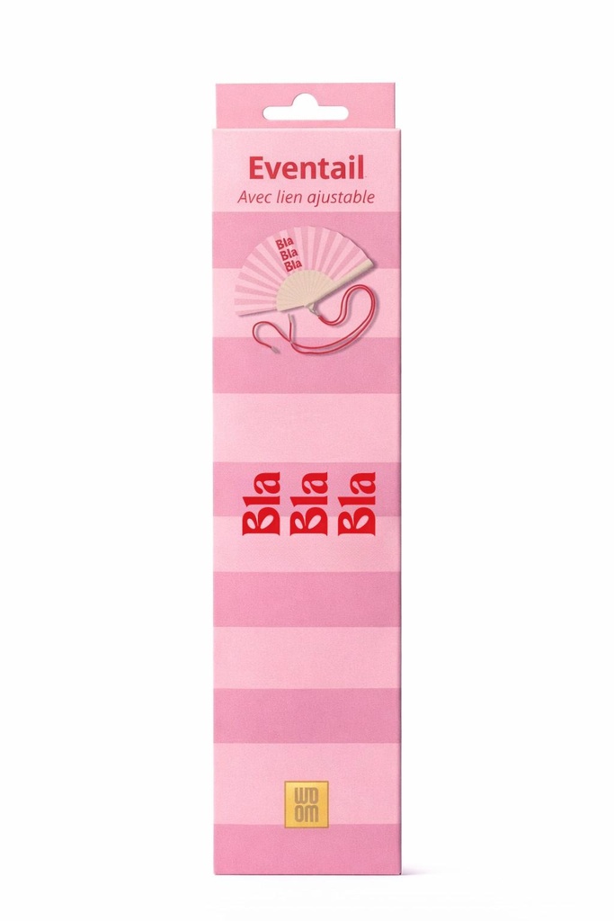 Eventail avec bandoulière - Bla Bla Bla