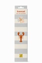 Eventail avec bandoulière - Homard