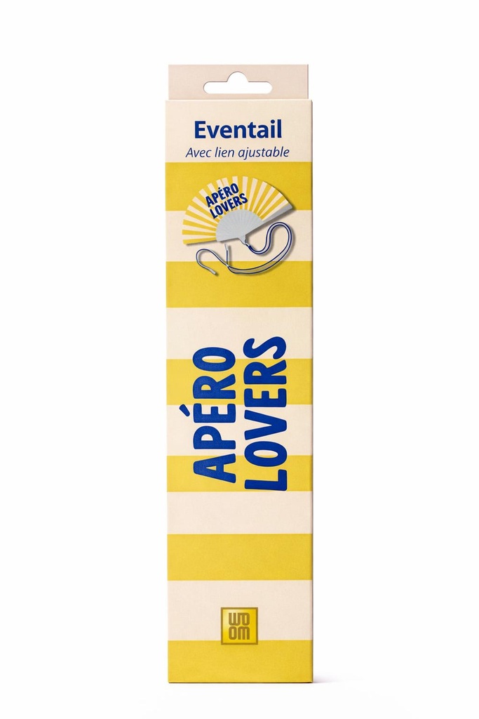 [8413-Apéro Lovers] Eventail avec bandoulière - Apéro Lovers