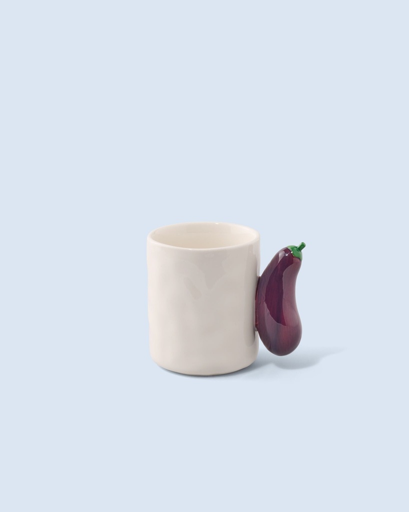 MUG AUBERGINE