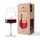 Coffret verre à vin - Mt Blanc (Montagnes : Montagne Mont Blanc)