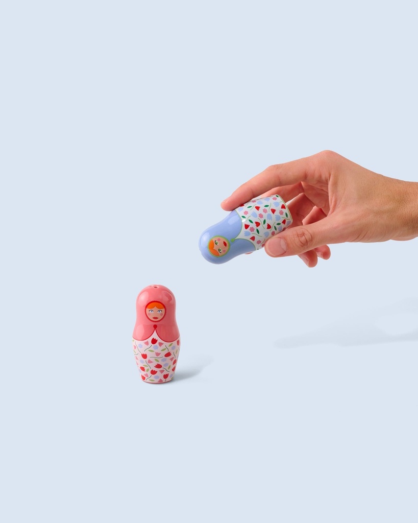 [7507-AASAAPRDFLW] Sel et Poivre Dolls