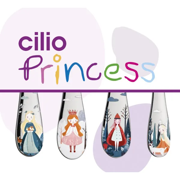 [00356-124927] Couverts pour enfants PRINCESS 4 pièces