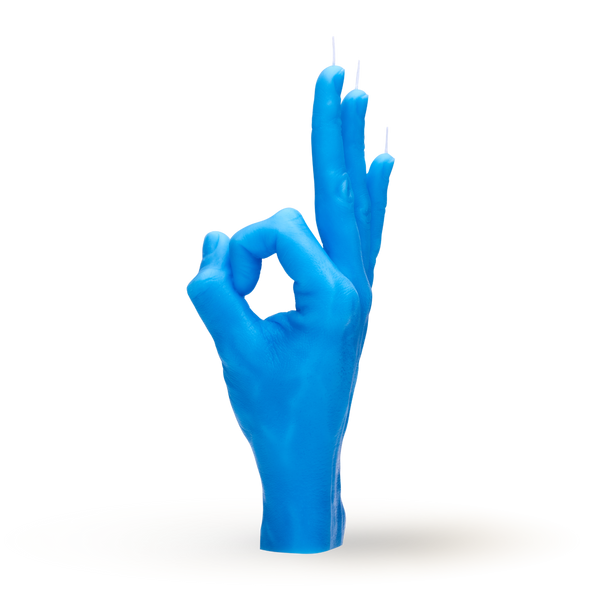 [7790-OK-BLUE] Bougie Parfait | Bleu