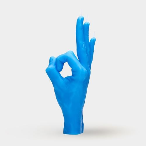 [7790-OK-BLUE] Bougie Parfait - Bleu