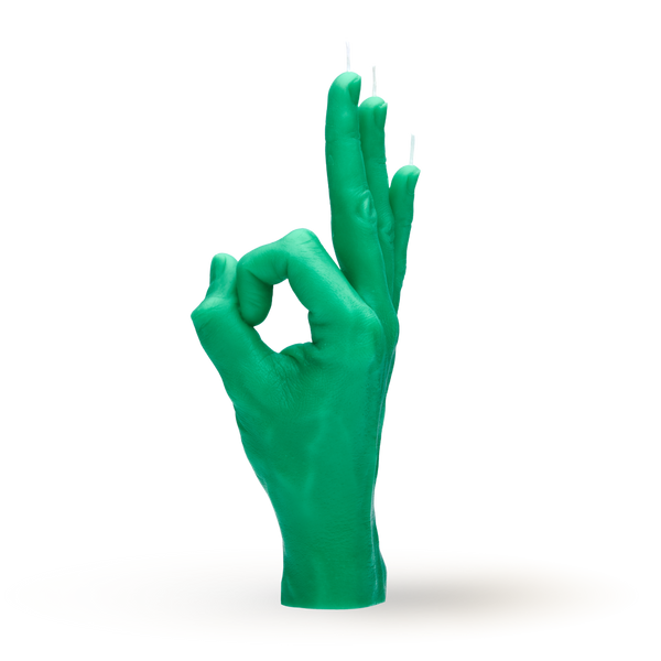 [7790-OK-GREEN] Bougie Parfait | Vert