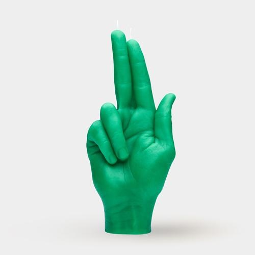[7790-GUN-GREEN] Bougie Pistolet - Vert