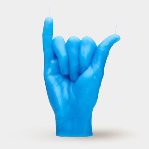 [7790-SHK-BLUE] Bougie Shaka - Bleu