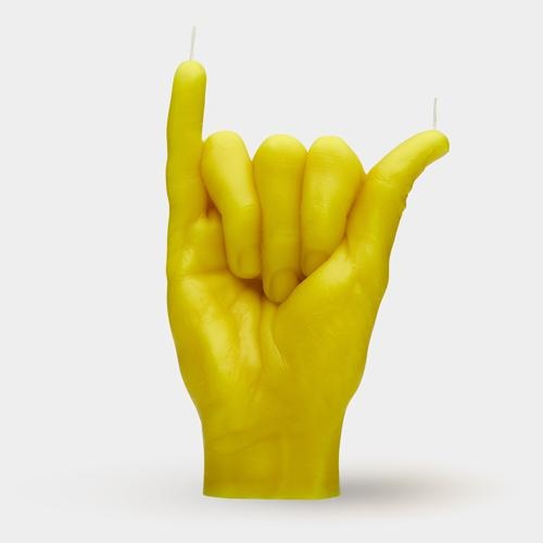 Bougie Shaka | Jaune