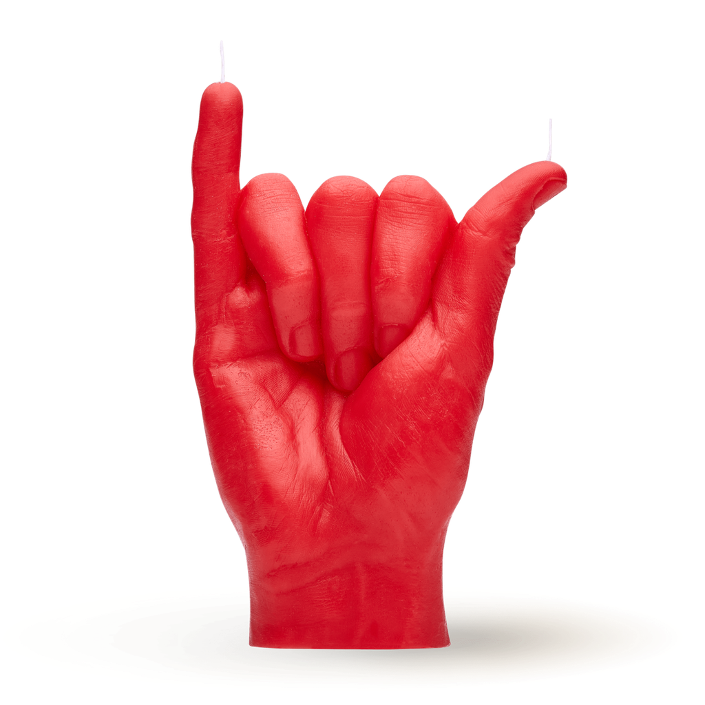 [7790-SHK-RED] Bougie Shaka | Rouge