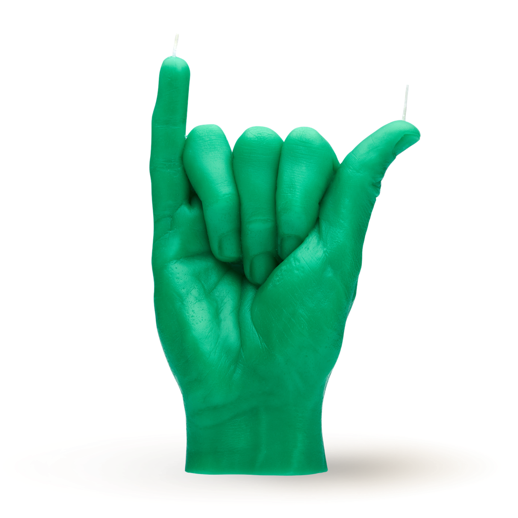 [7790-SHK-GREEN] Bougie Shaka | Vert