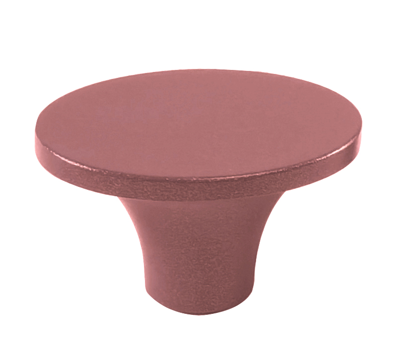 [6953-MJCP47] Poignée cocotte grand format Ovale Métal Rose