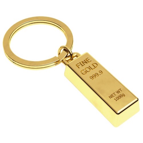 Porte-clés Lingot d'or