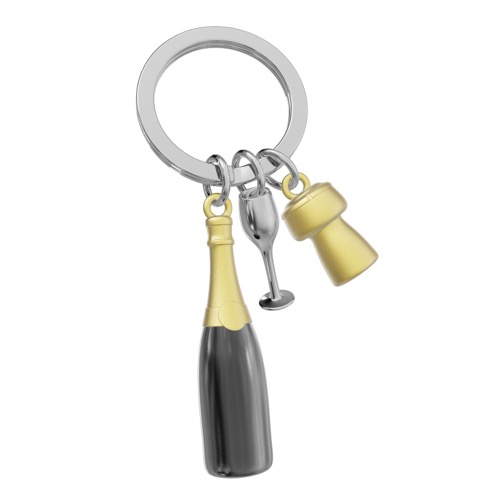 Porte-clés Champagne