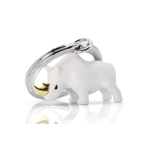 Porte-clés Rhinocéros blanc