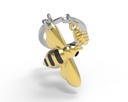 Porte-clés Abeille et son essaim