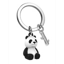 Porte-clés Panda et son bambou