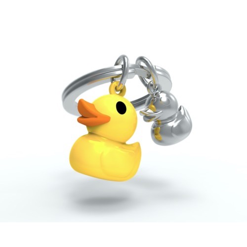 [6938-MTM925-05] Porte-clés Canard jaune et son petit