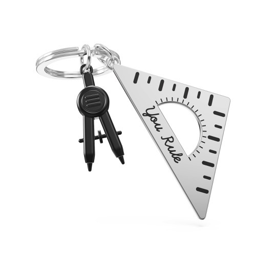 Porte-clés Géométrie