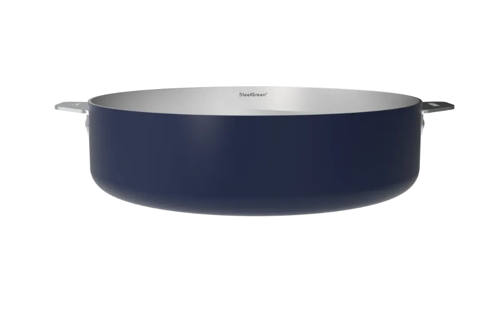 LA MERVEILLEUSE SAUTEUSE INOX 28CM - MYRTILLE