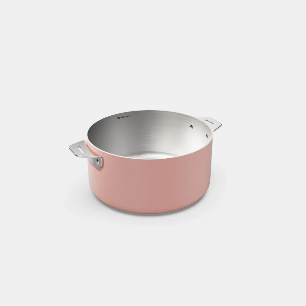 [6953-MERAS16RO] LA MERVEILLEUSE CASSEROLE INOX 16CM - GUIMAUVE