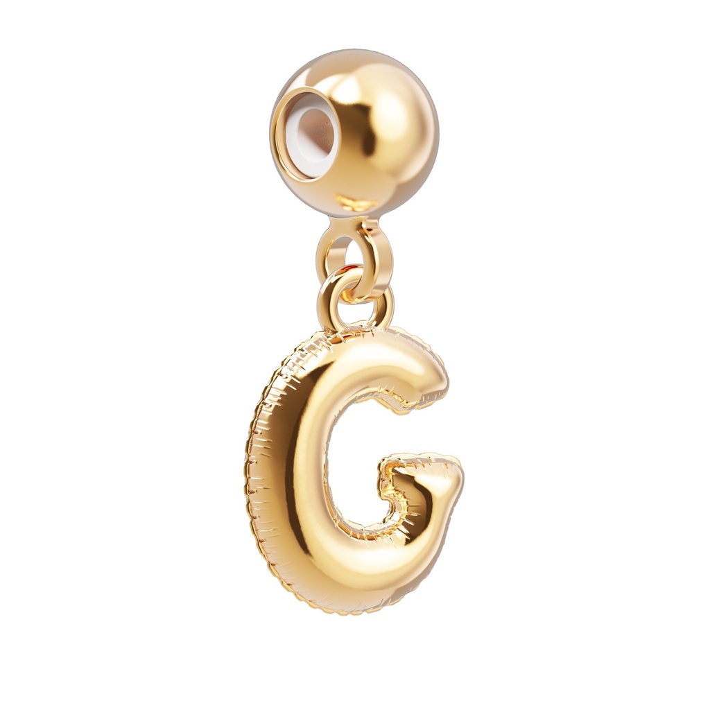 [6938-CHP0007] Charm Lettre G
