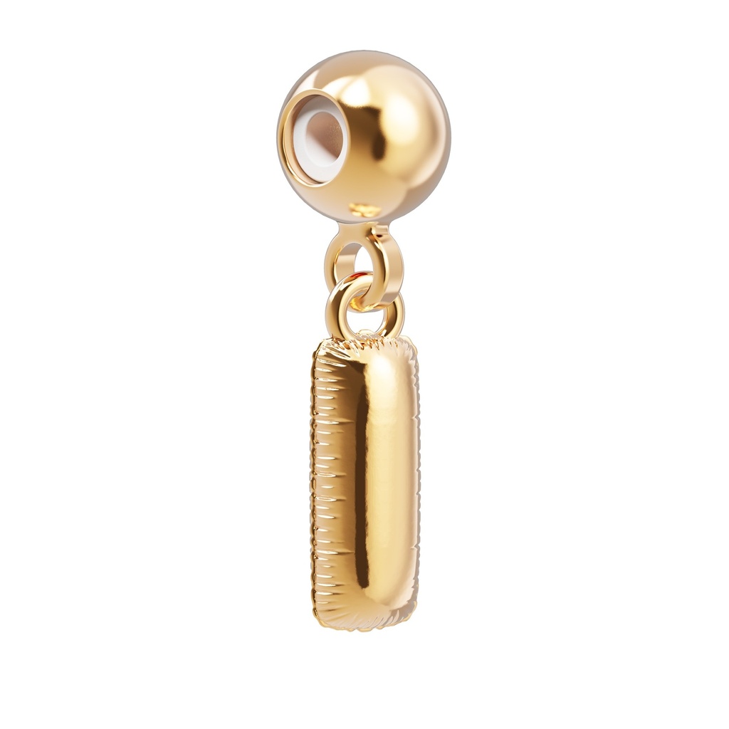 [6938-CHP0009] Charm Lettre I