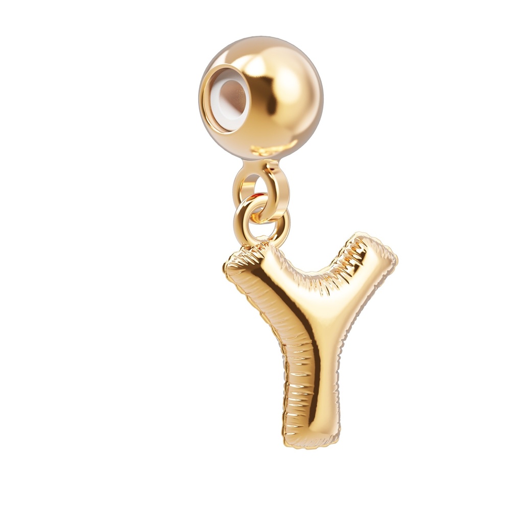[6938-CHP0025] Charm Lettre Y
