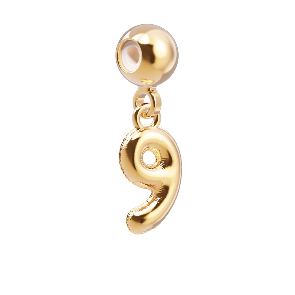Charm Nombre 9