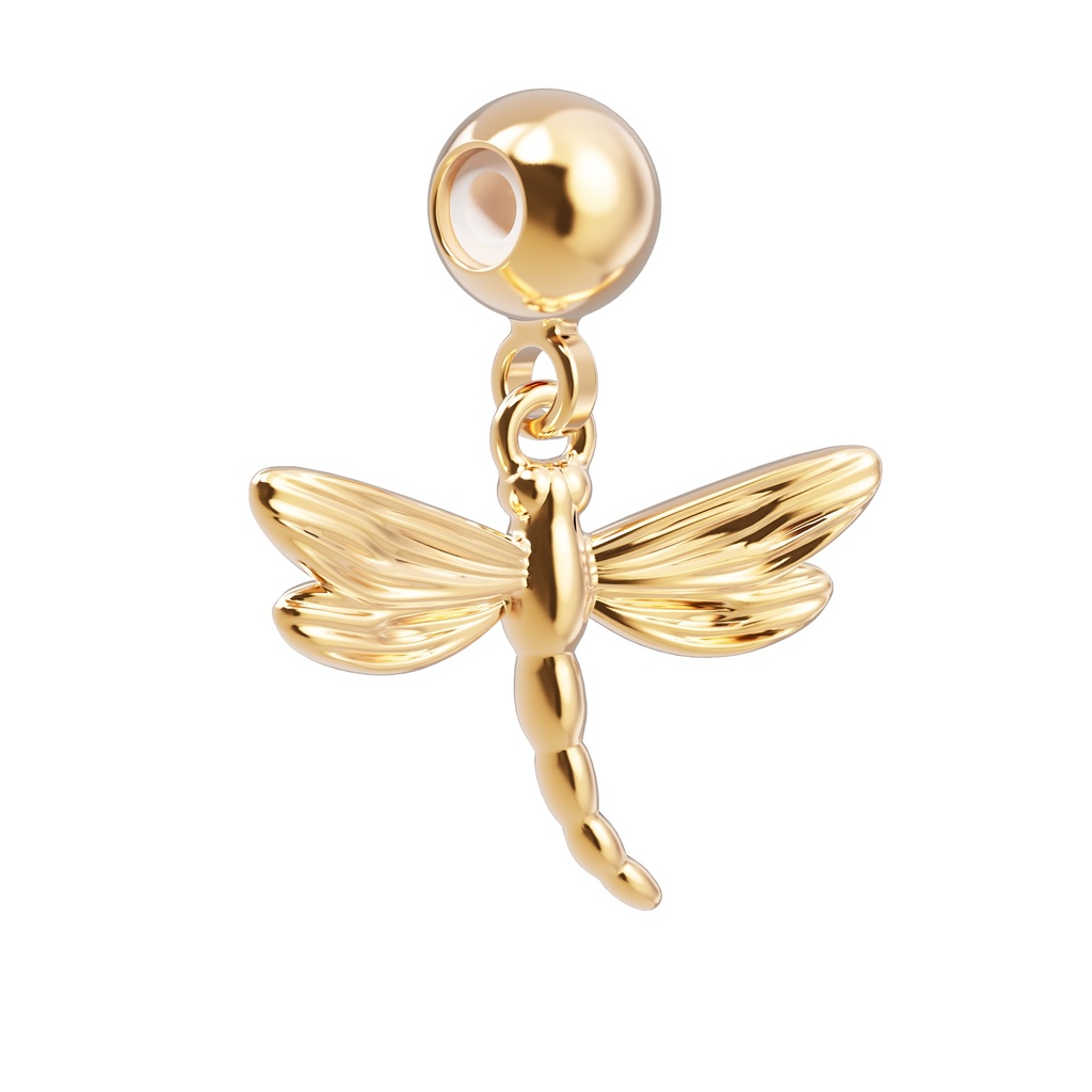 [6938-CHP0174] Charm Libellule