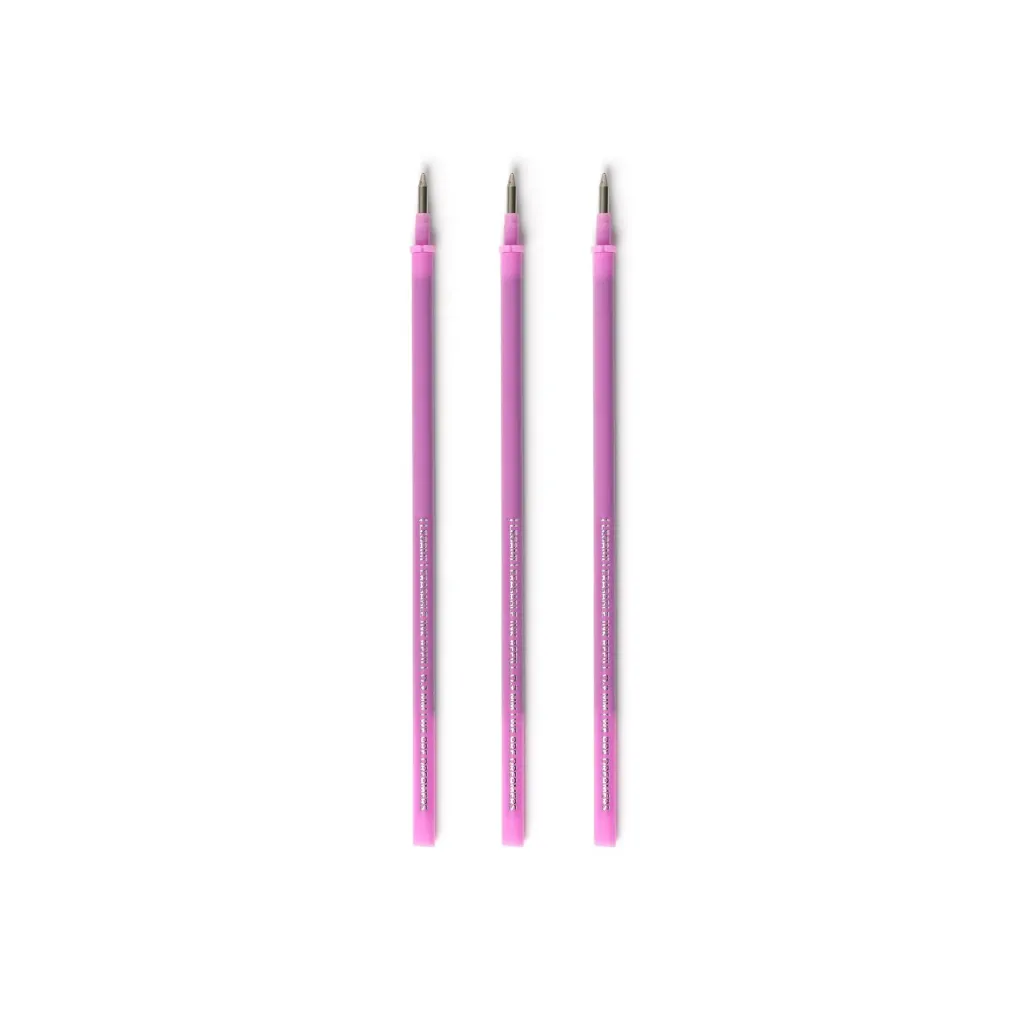 2 Recharges Stylo Gel L  Friends - Lovely Friends Set De Recharges - Bleu Ciel