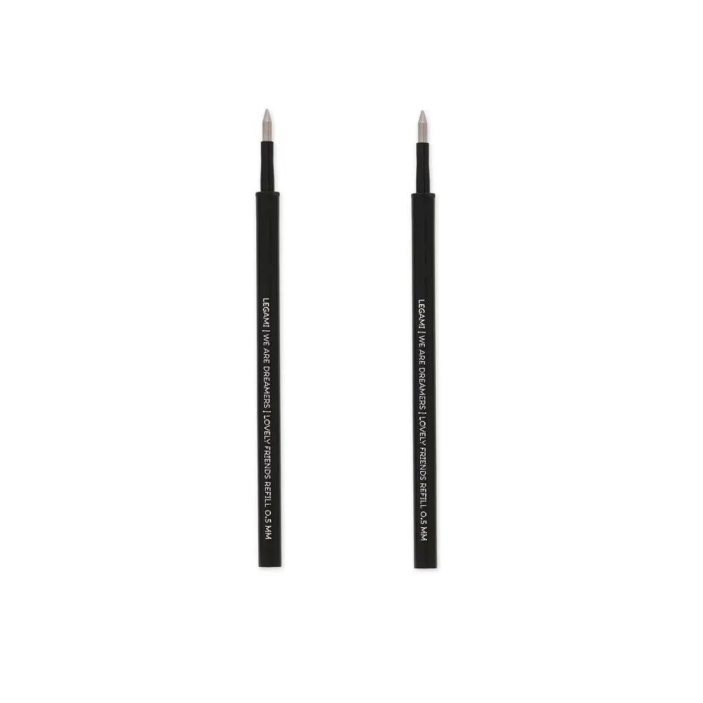 [2694-REFCPP0001] 2 Recharges Stylo Gel L  Friends - Lovely Friends Set De Recharges - Noir