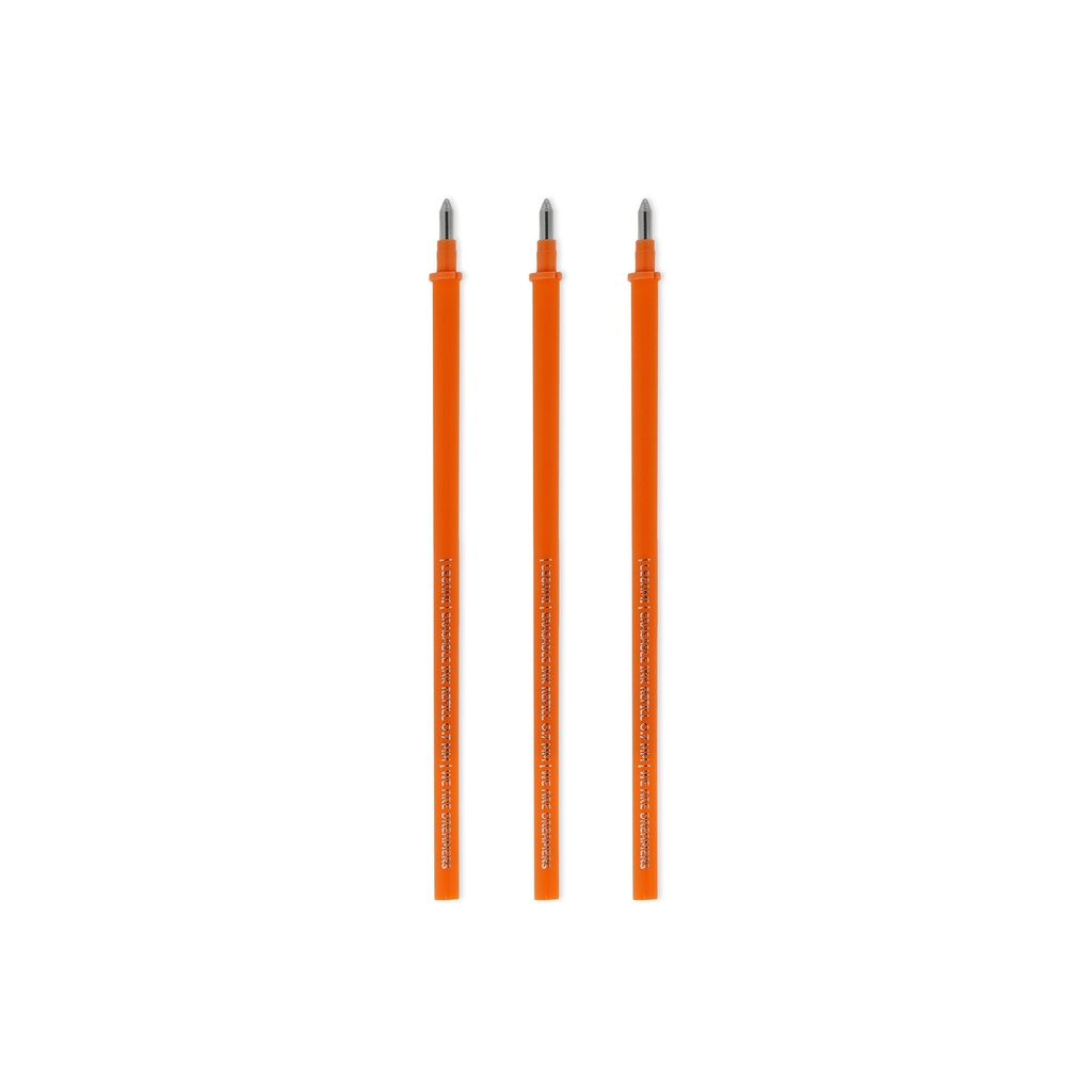 [2694-REFEP0011] 3 PCS  ERASABLE GEL PEN
REFILLS - 3 RECHARG. STYLO À ENCRE GEL
