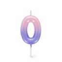 Bougie De Gâteau - Bougie D'Anniversaire - Rose - 0